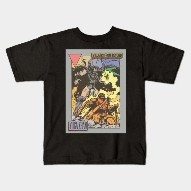 Yuga Khan image v1 Kids T-Shirt by Psychosis Media